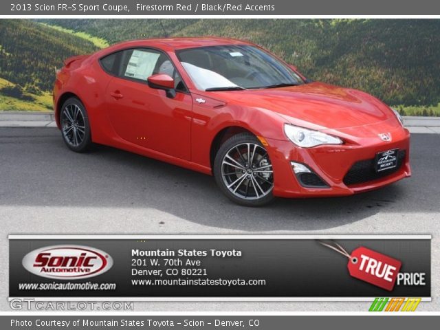 2013 Scion FR-S Sport Coupe in Firestorm Red