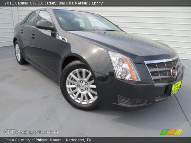 2011 Cadillac CTS 3.0 Sedan in Black Ice Metallic
