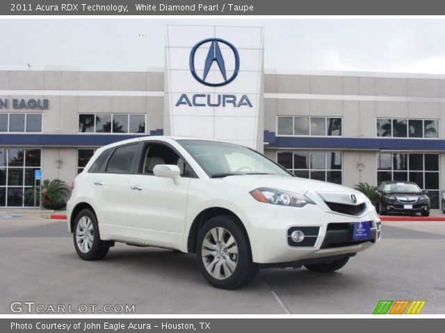 2011 Acura RDX Technology in White Diamond Pearl