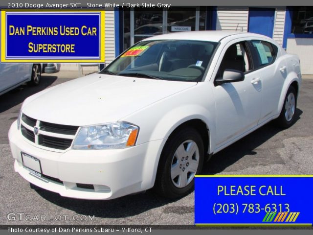 2010 Dodge Avenger SXT in Stone White