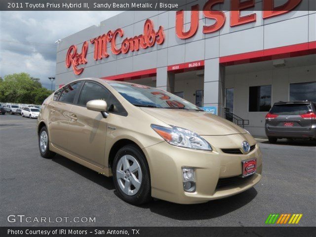 2011 Toyota Prius Hybrid III in Sandy Beach Metallic