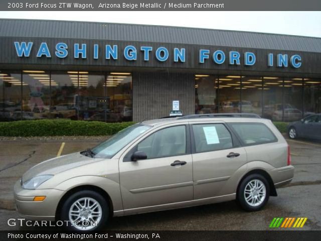 2003 Ford Focus ZTW Wagon in Arizona Beige Metallic