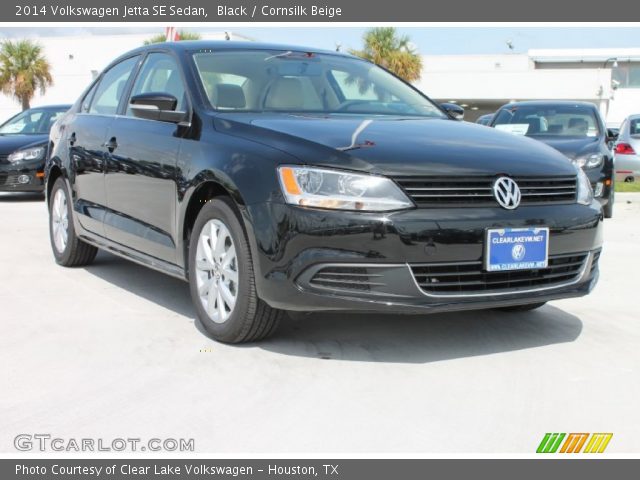 2014 Volkswagen Jetta SE Sedan in Black