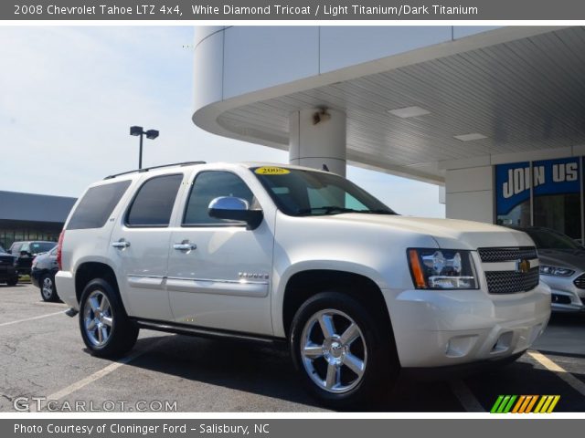 2008 Chevrolet Tahoe LTZ 4x4 in White Diamond Tricoat