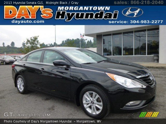 2013 Hyundai Sonata GLS in Midnight Black