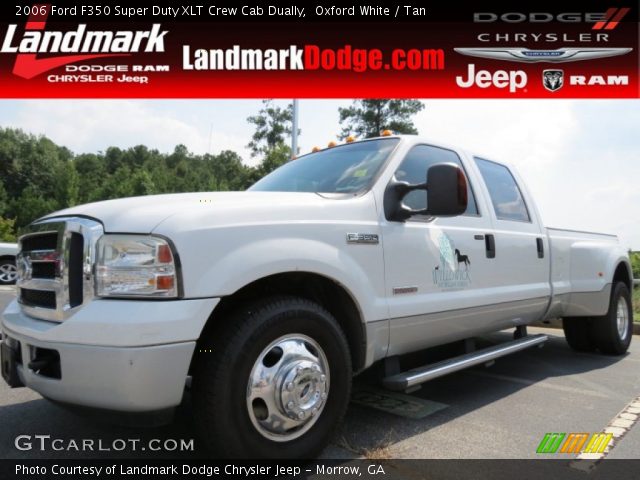 2006 Ford F350 Super Duty XLT Crew Cab Dually in Oxford White
