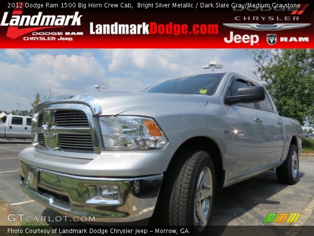 2012 Dodge Ram 1500 Big Horn Crew Cab in Bright Silver Metallic
