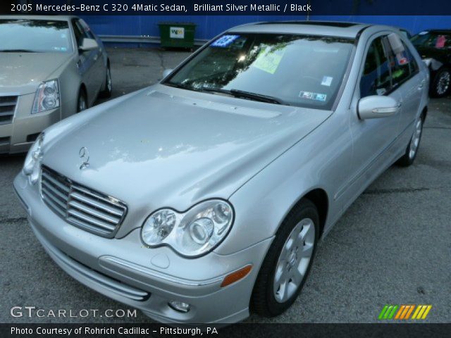 2005 Mercedes-Benz C 320 4Matic Sedan in Brilliant Silver Metallic