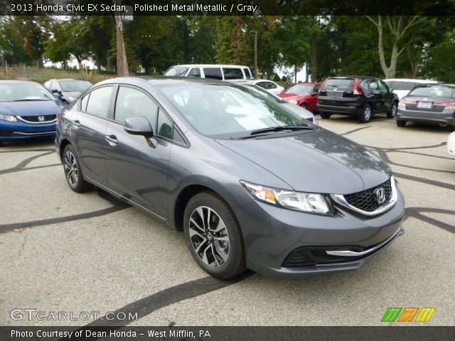 2013 Honda Civic EX Sedan in Polished Metal Metallic