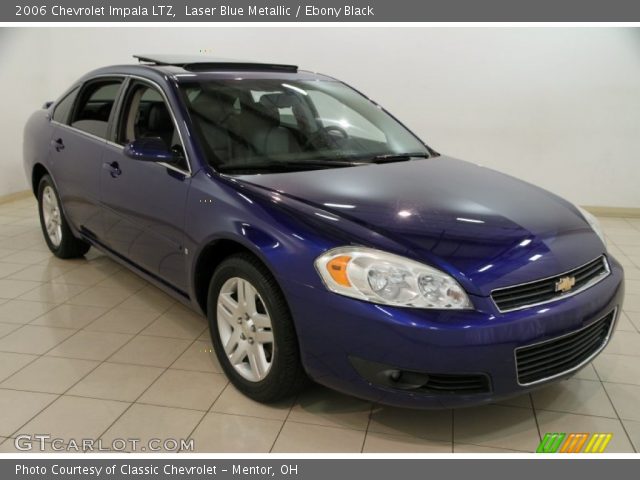 2006 Chevrolet Impala LTZ in Laser Blue Metallic