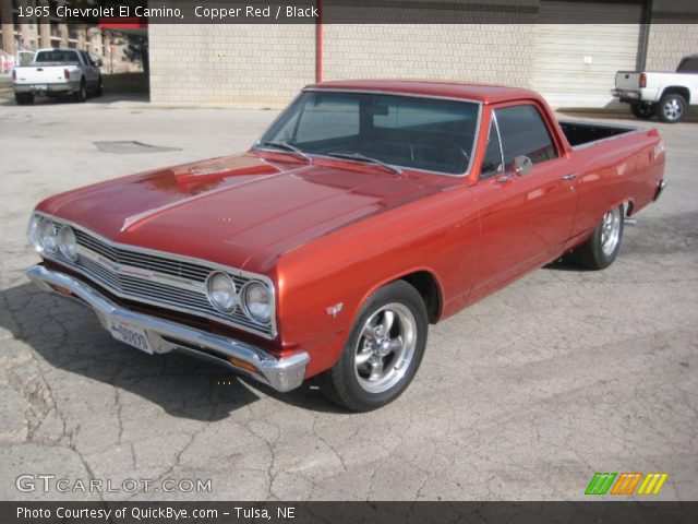 1965 Chevrolet El Camino  in Copper Red