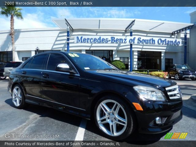 2008 Mercedes-Benz C 300 Sport in Black