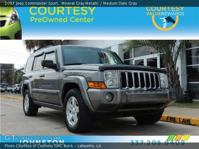 2007 Jeep Commander Sport in Mineral Gray Metallic