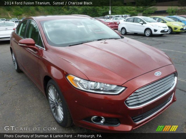 2014 Ford Fusion Titanium in Sunset
