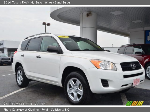 2010 Toyota RAV4 I4 in Super White