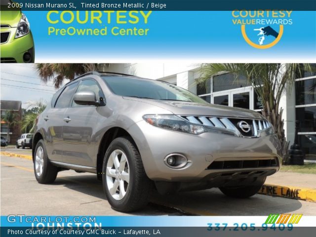 2009 Nissan Murano SL in Tinted Bronze Metallic