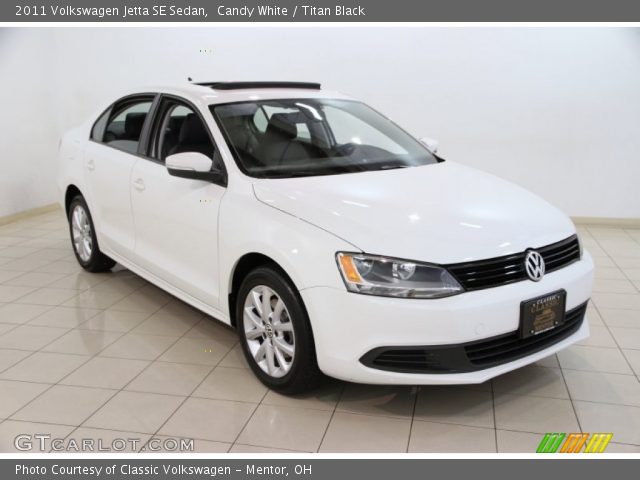 2011 Volkswagen Jetta SE Sedan in Candy White