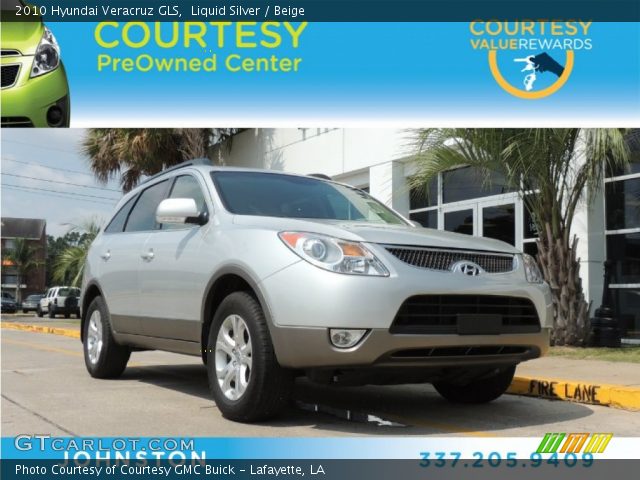 2010 Hyundai Veracruz GLS in Liquid Silver