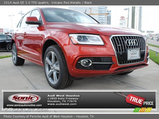 2014 Audi Q5 3.0 TFSI quattro in Volcano Red Metallic