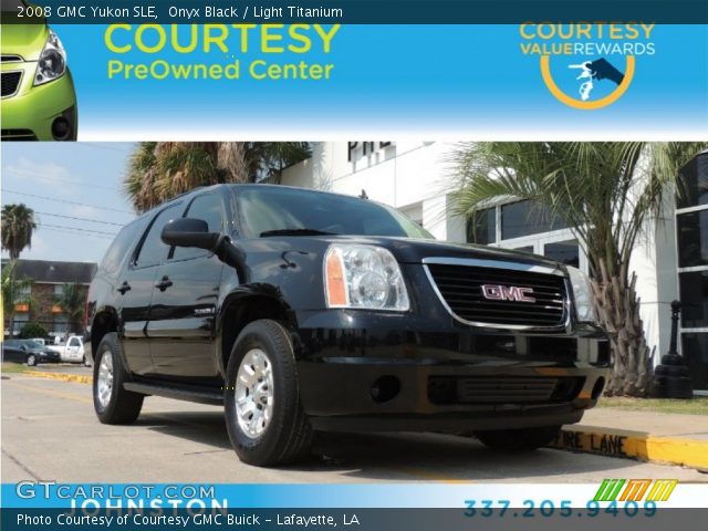 2008 GMC Yukon SLE in Onyx Black