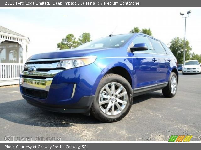 2013 Ford Edge Limited in Deep Impact Blue Metallic