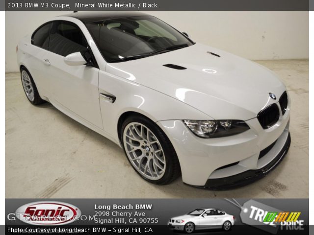 2013 BMW M3 Coupe in Mineral White Metallic