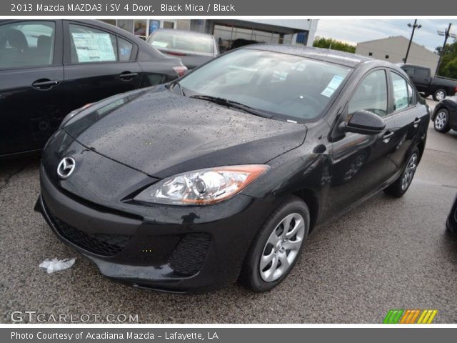 2013 Mazda MAZDA3 i SV 4 Door in Black Mica
