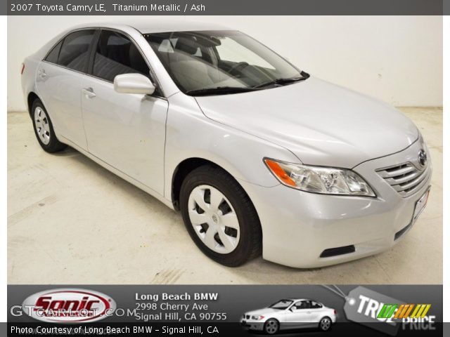 2007 Toyota Camry LE in Titanium Metallic