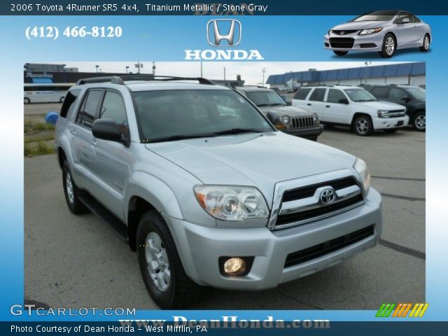 2006 Toyota 4Runner SR5 4x4 in Titanium Metallic