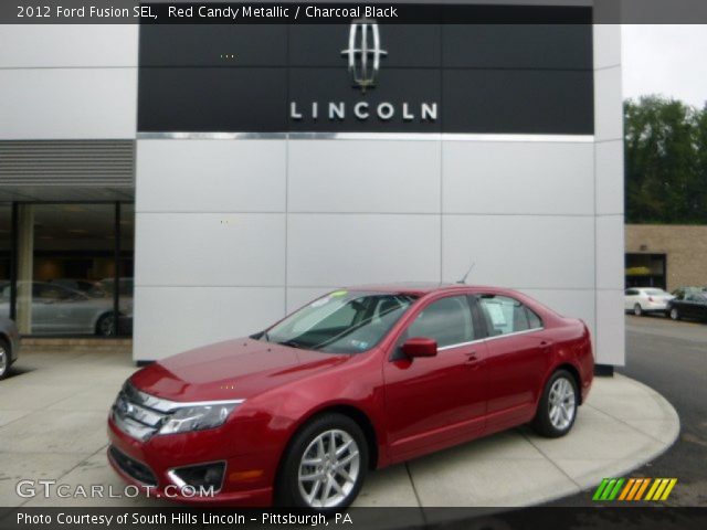 2012 Ford Fusion SEL in Red Candy Metallic