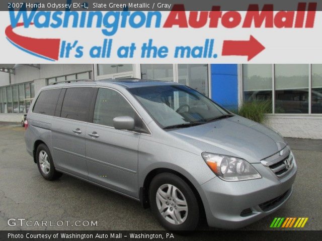 2007 Honda Odyssey EX-L in Slate Green Metallic