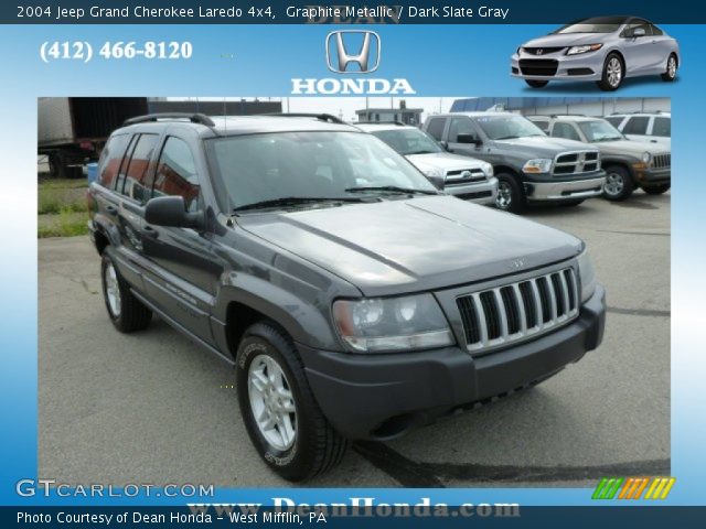 2004 Jeep Grand Cherokee Laredo 4x4 in Graphite Metallic