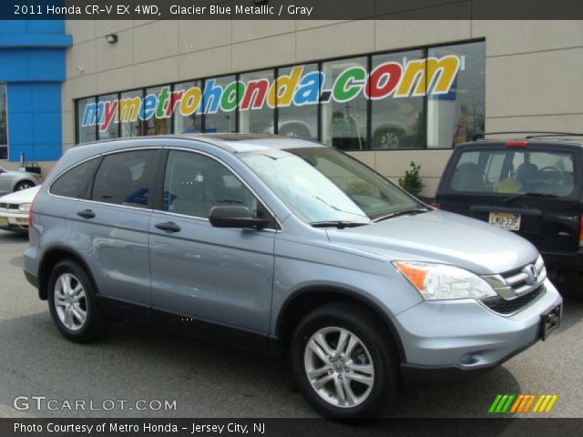 2011 Honda CR-V EX 4WD in Glacier Blue Metallic