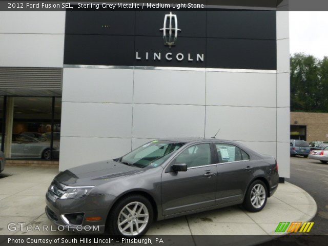 2012 Ford Fusion SEL in Sterling Grey Metallic
