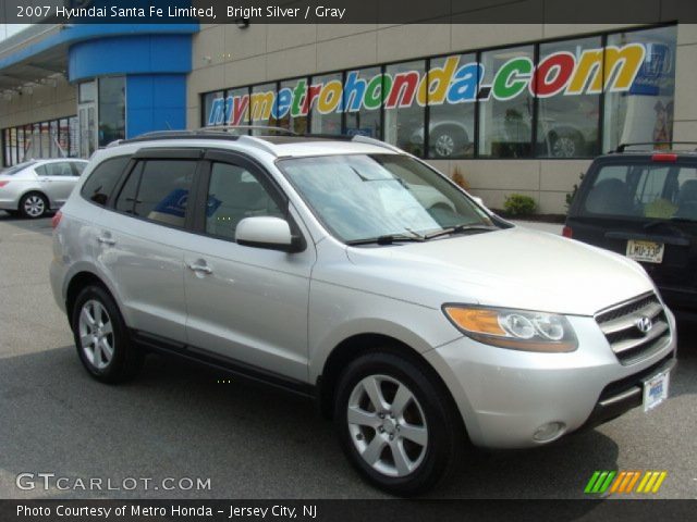 2007 Hyundai Santa Fe Limited in Bright Silver