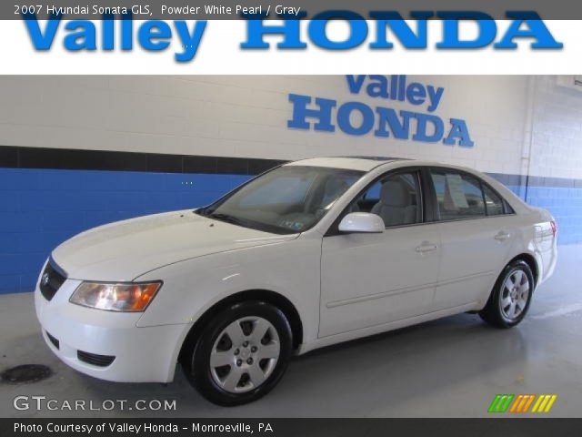 2007 Hyundai Sonata GLS in Powder White Pearl