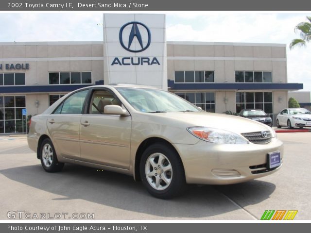 2002 Toyota Camry LE in Desert Sand Mica