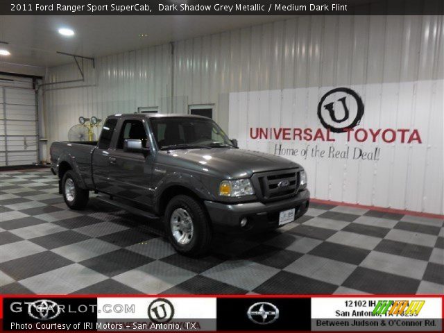 2011 Ford Ranger Sport SuperCab in Dark Shadow Grey Metallic