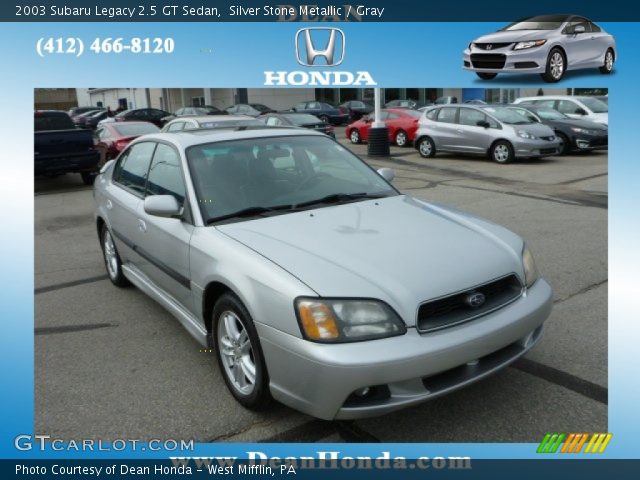 2003 Subaru Legacy 2.5 GT Sedan in Silver Stone Metallic