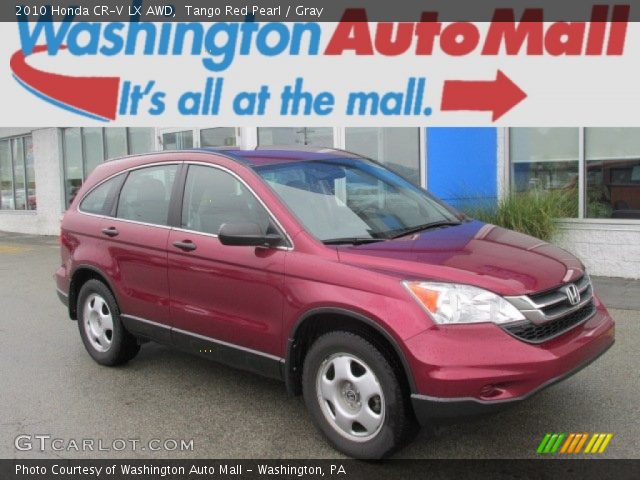 2010 Honda CR-V LX AWD in Tango Red Pearl