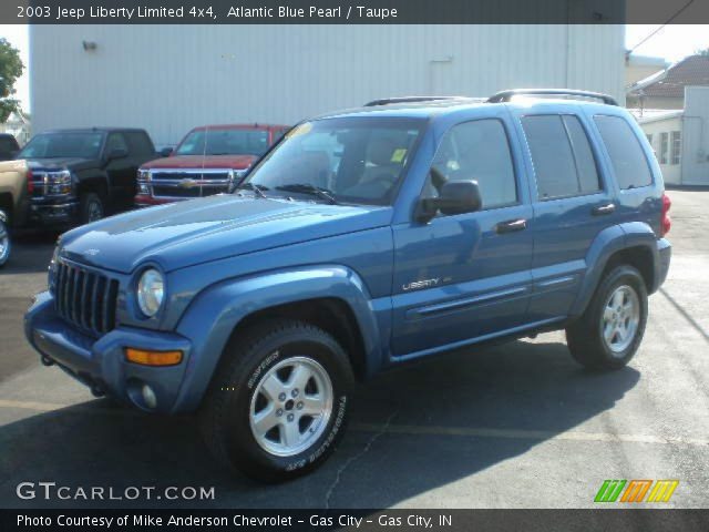 2003 Jeep Liberty Limited 4x4 in Atlantic Blue Pearl