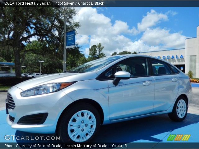 2014 Ford Fiesta S Sedan in Ingot Silver