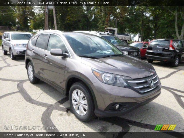 2014 Honda CR-V EX-L AWD in Urban Titanium Metallic