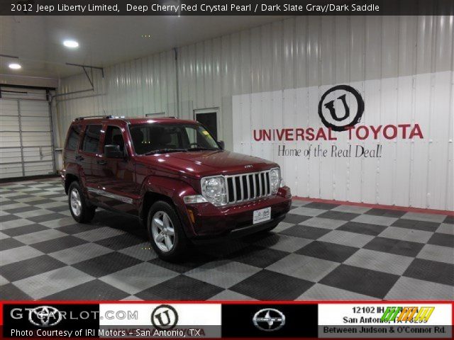 2012 Jeep Liberty Limited in Deep Cherry Red Crystal Pearl