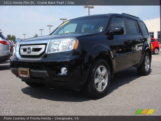 2011 Honda Pilot EX in Crystal Black Pearl
