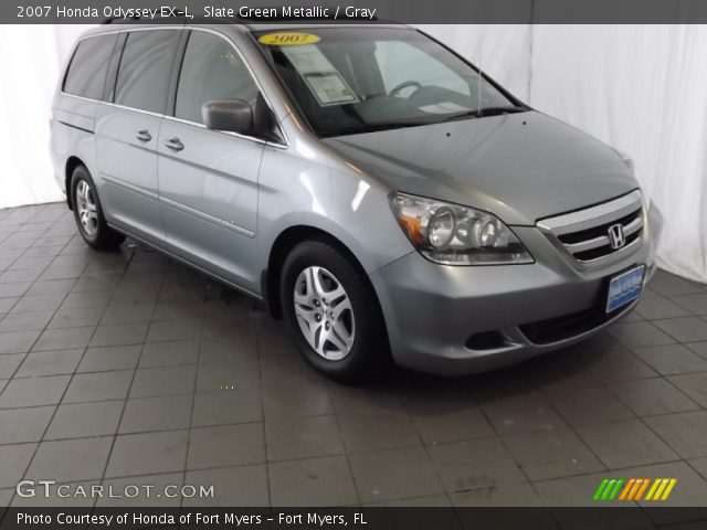 2007 Honda Odyssey EX-L in Slate Green Metallic