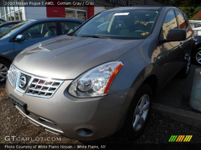 2010 Nissan Rogue S AWD in Gotham Gray