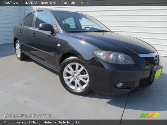 2007 Mazda MAZDA3 i Sport Sedan in Black Mica