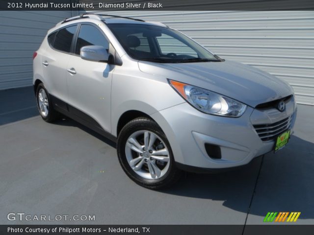 2012 Hyundai Tucson Limited in Diamond Silver
