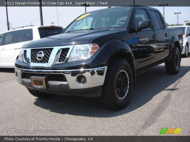 2011 Nissan Frontier SV Crew Cab 4x4 in Super Black